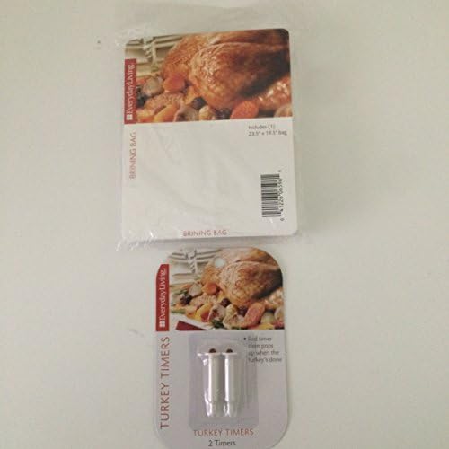 Turkey Brining Bag &amp; Timer Set Bundle