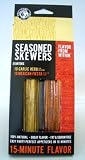 Callisons Fine Foods Seasoned Barbeque Cooking Skewers Starter Set-Garlic Herb and Mexican Fiesta