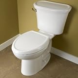American Standard Cadet-3 Elongated Slow Close Toilet Seat with EverClean Surface