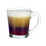 Libbey 13-1 2-Ounce Flare Glass Coffee Mugs, Box of 12, Clear by Libbey