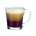 Libbey 13-1/2-Ounce Flare Glass Coffee Mugs, Box of 12, Clear