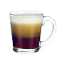 Libbey 13-1/2-Ounce Flare Glass Coffee Mugs, Box of 12, Clear