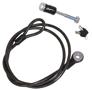 Swagman Anti-wobble Threaded Hitch Pin and Cable, 1/2-Inch/6.5-Feet