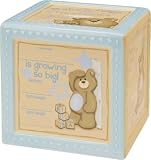 Gund Bear Tales Collection Personalised Keepsafe Bank (Blue)