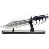 Whetstone Cutlery 15-Inch Triple Edged Fantasy Shark Knife, 15-Inch T, Brown