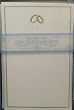 2 Rings w/ rhinestones Invitation Kit 50ct