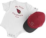 Arizona Cardinals Boys Newborn 6-9 mos. My First Cap & Bodysuit Set