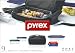Pyrex Portable 9 piece black double decker set 1074716
