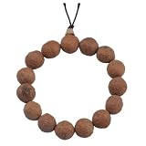 15mm Bodhi Seed Prayer Beads for Meditation, Bodhi Seed Bracelet / Wrist Mala, #18
