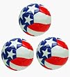 USA Mini Soccer Ball 3 Pack