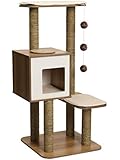 Vesper Cat Furniture, Walnut, V-High Base