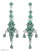 Earrings, 'Sky Goddess' 0.8 W 3 L