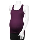Michael Stars Maternity 2x1 Rib Boyfriend Tank