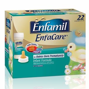 Enfamil Enfacare Enfamil Enfacare Ready to Feed Infant Formula for Babies Born Prematurely, Nursette Bottles 6 ct (Quantity of 4)