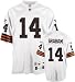 Otto Graham Cleveland Browns White NFL Premier 1954 Throwback Jersey - Small