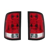07-08 2007-2008 GMC Sierra Truck Taillight Taillamp Set by Aftermarket