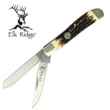 Elk Ridge Er-220Mi Gentleman's Knife 3.5-Inch Closed