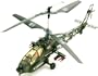 RC Apache Helicopter 4 Channel Remote Control Ready To Fly