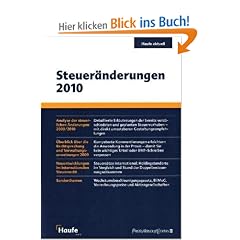 PwC Steuer�nderungen 2010