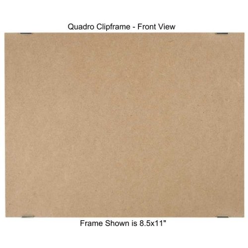 Quadro Clip Frame 8.5×11 inch Borderless Frame Classic Poster Collector