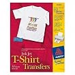 Avery Dennison T-Shirt Transfers Letter 8.5 Inch x 11 Inch Matte 18 Transfers Iron-on Transfer 8938