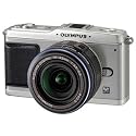 Olympus PEN E-P1 12.3 MP Micro Four Thirds Interchangeable Lens Digital Camera with 14-42mm f/3.5-5.6 Zuiko Digital Zoom Lens (Silver Body/Black Lens)