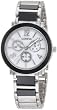 Geneva Women's AMZ1003 Ceramic Mother-of-Pearl Enamel Bezel Watch