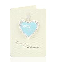 Baby Boy Keepsake Greetings Card