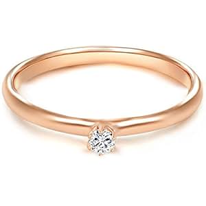 Tresor 1934 Bague femme Bague de fiançailles Solitaire Argent ... Tresor 1934 Bague femme Bague de fiançailles Solitaire Argent ...
