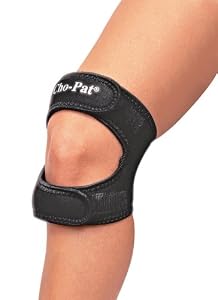 Mueller Cho Pat Dual Action Knee Strap, Black, Large
