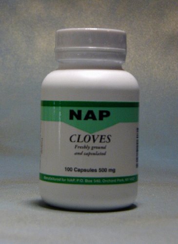 Cloves 500 mg. 100 Capsules