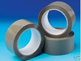 36 ROLLS BROWN/BUFF PACKING TAPE, PARCEL TAPE