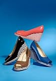 Patent Striped Wedges