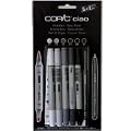 COPIC Marker ciao 5+1 Set, Graut�ne VE=1
