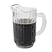 Rubbermaid Commercial 3339CLE Bouncer Plastic Pitcher, 72 oz, Clear