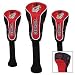 Georgia Bulldogs NCAA Nylon Headcovers (Set of 3)