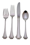 Reed  Barton English Chippendale Sterling Silver 4-Piece Flatware Place Set