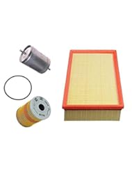 Automotive Parts and Accessories: V W 2.8 (93-97) Air Oil Fuel Filtration KIT (3 pcs) - GERMAN BRANDS
