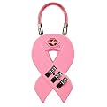 National Breast Cancer Foundation Pink Ribbon Cable Lock - Belle Hop Pink