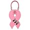 National Breast Cancer Foundation Pink Ribbon Cable Lock - Belle Hop Pink