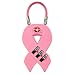 National Breast Cancer Foundation Pink Ribbon Cable Lock - Belle Hop Pink