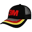 Chase Authentics Greg Biffle Black Bubble Mesh Adjustable Trucker Hat