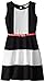 BTween Big Girls' Colorblock Dress with Pop Color Belt