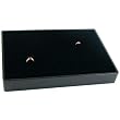 56 Slot Black Velvet Ring Display Jewelry Showcase Tray