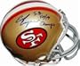 Earl Cooper autographed Football Mini Helmet (San Francisco 49ers)