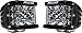 Rigid Industries 262113 D-SS Series Pro, 3 Inch, Flood Beam, LED Light, Pair Universal, 2 Pack