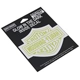 Bar & Shield Glow in the Dark Decal - Harley-Davidson by Harley-Davidson