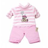 Baby Girl Fleece Top and Trousers Set (Pink)