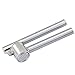 WAMDER Garlic Press,Stainless Steel Epicurean Professional Garlic Press/Mincer/Crusher/Chopper,Clean Easily Ginger Press,Mince /Crush / Chop Garlic Cloves /Ginger with Ease
