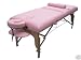 77 Long 30 Wide 4 Pad Pink Portable Massage Table